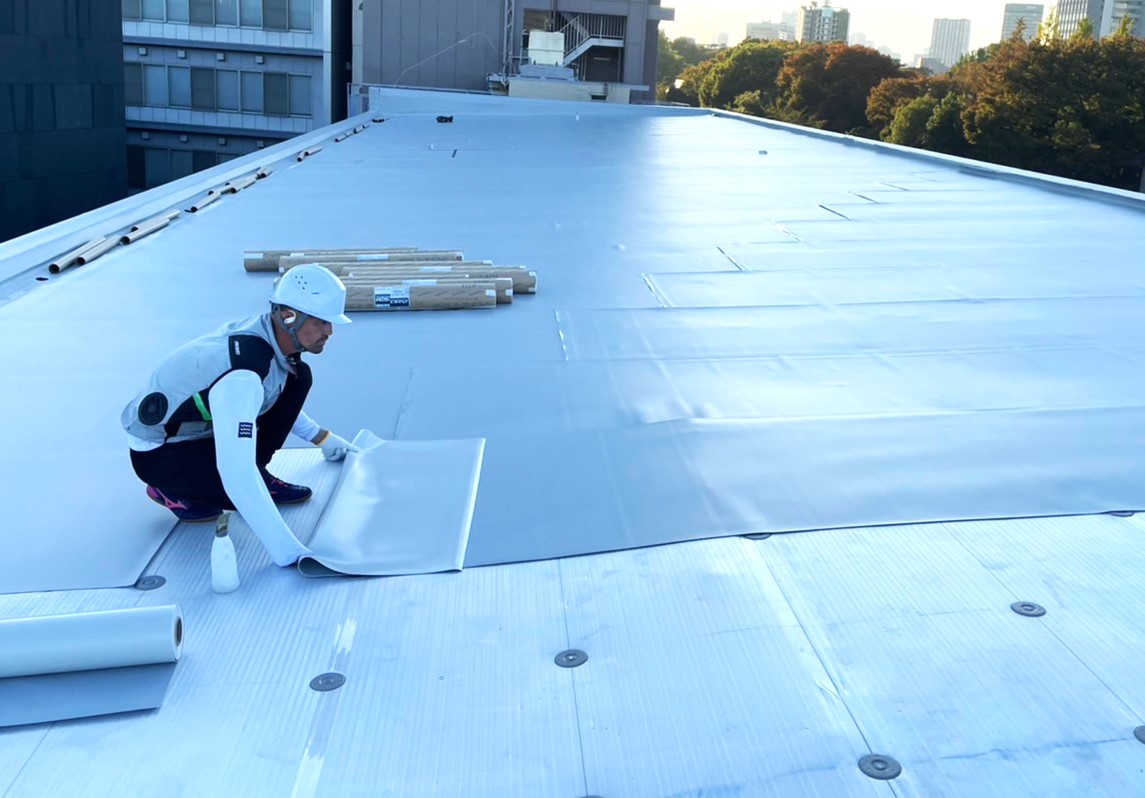 塩ビシート防水